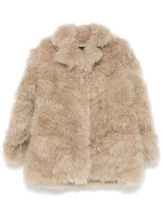 SIMONETTA RAVIZZA VINCENT - CASHMERE GOAT FUR COAT