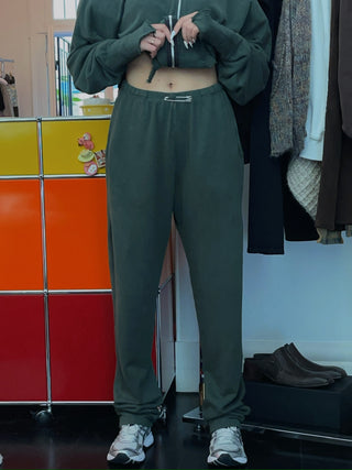 SAMI MIRO VINTAGE SAFETY PIN SWEATPANTS