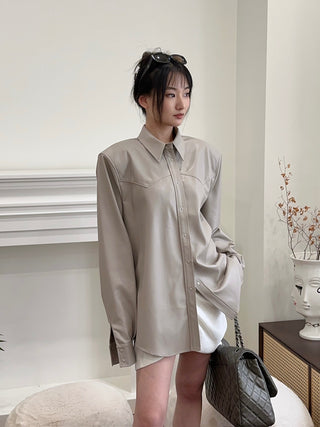 THE ANDAMANE NASHVILLE OVERSIZED WESTERN SHIRT