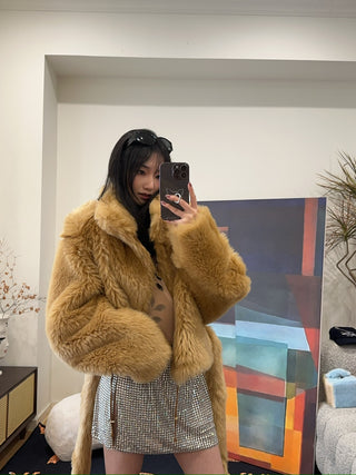 DARKPARK HUNTER - FAUX FUR COAT