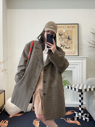 BONBOM - ALLESANDRO COAT / BROWN