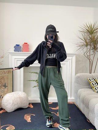 SAMI MIRO VINTAGE SAFETY PIN SWEATPANTS