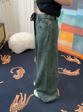 MM6 Maison Margiela NUMERIC DENIM TROUSERS