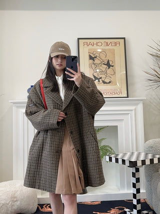 BONBOM - ALLESANDRO COAT / BROWN