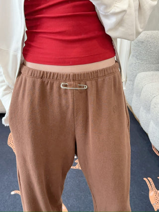 SAMI MIRO VINTAGE SAFETY PIN SWEATPANTS