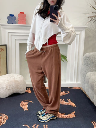 SAMI MIRO VINTAGE SAFETY PIN SWEATPANTS