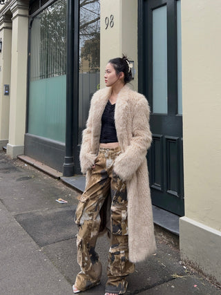 LESUGIATELIER Sigle Breated Fur Coat