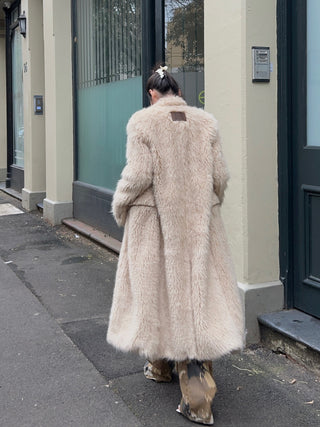 LESUGIATELIER Sigle Breated Fur Coat