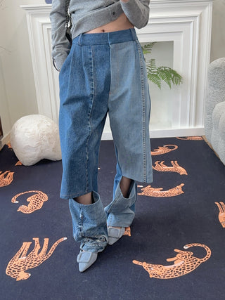 A.W.A.K.E. UPCYCLED DENIM PANTS