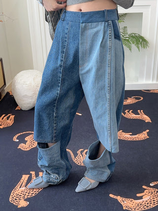 A.W.A.K.E. UPCYCLED DENIM PANTS