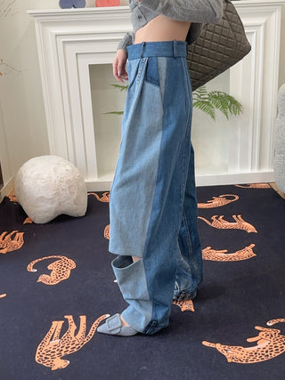 A.W.A.K.E. UPCYCLED DENIM PANTS