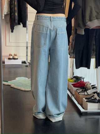 CHRISTOPHER ESBER OVERSIZED DROP JEANS